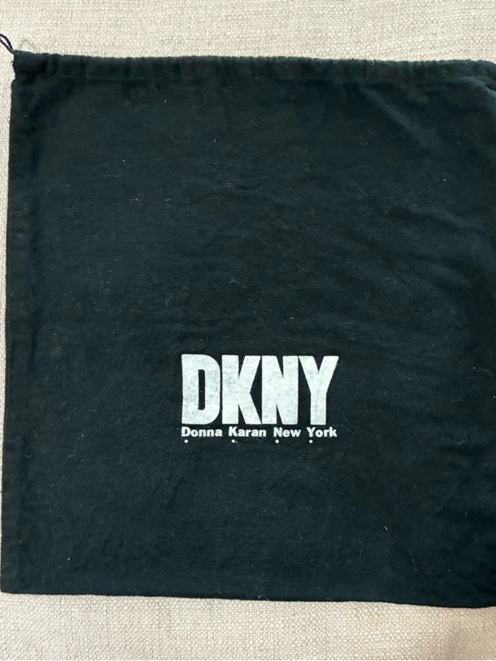 DKNY Black Logo Dust Bag - Donna Karan New York EUC &18”x17” - Picture 2 of 6